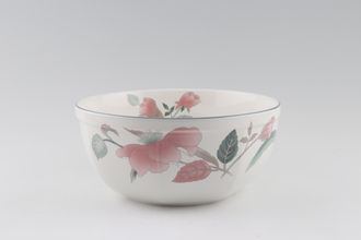 Mikasa Continental Silk Flowers Serving Bowl 7 1/2"