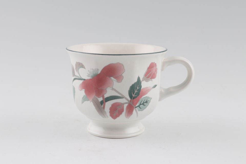 Mikasa Continental Silk Flowers Coffee Cup 3" x 2 3/4"