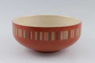 Sell Denby Fire Soup / Cereal Bowl Fire Stripes 6"