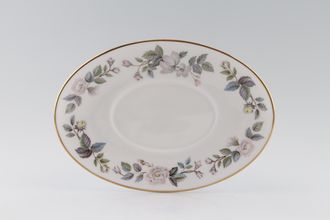 Sell Royal Worcester June Garland Sauce Boat Stand Well and no rim- for footed Sauce Boat 8 1/2"