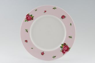 Royal Albert New Country Roses Pink Dinner Plate Modern - no gold edge 27cm