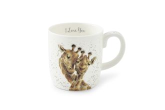 Royal Worcester Wrendale Designs Mug I Love You (Giraffe) 400ml