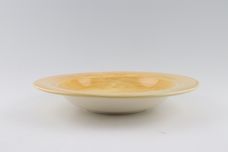 Poole Fresco - Yellow Rimmed Bowl Wash Yellow 9 7/8" thumb 2