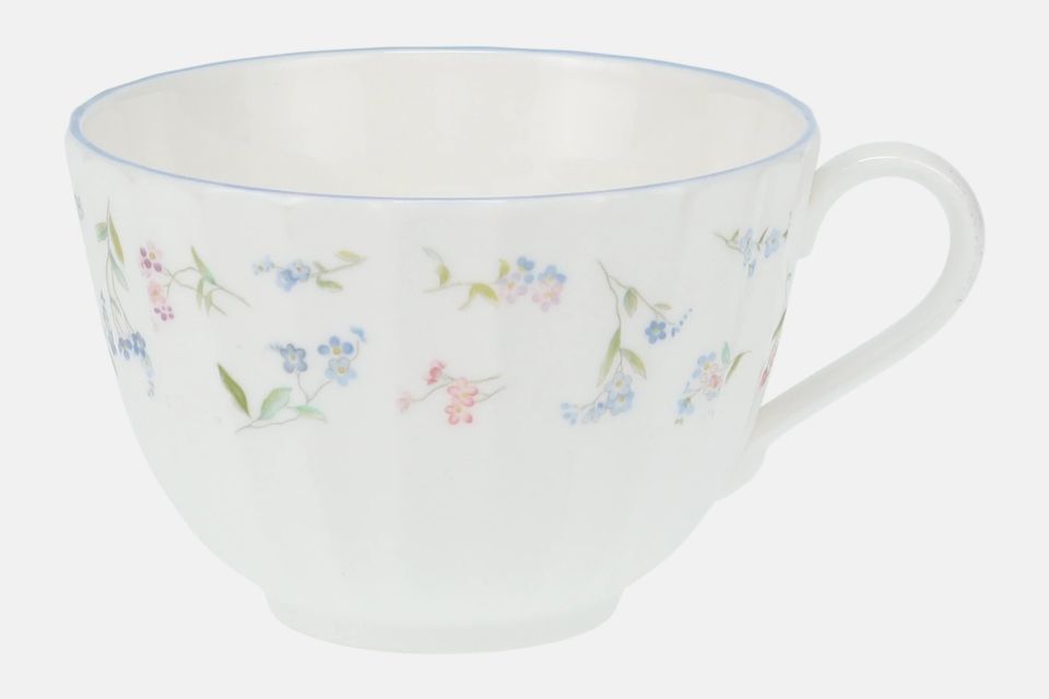 Royal Worcester Forget me not Breakfast Cup 4 1/4" x 3"