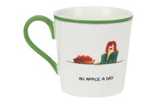 Kit Kemp by Spode Doodles Mug Apple a Day 340ml thumb 3