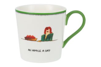 Kit Kemp by Spode Doodles Mug Apple a Day 340ml