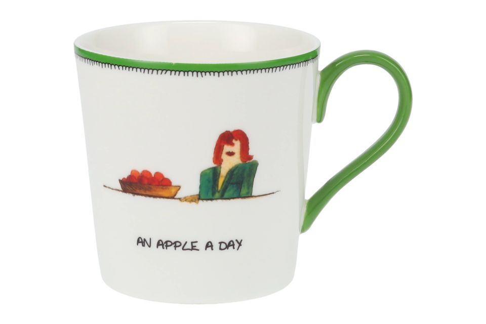 Kit Kemp by Spode Doodles Mug Apple a Day 340ml
