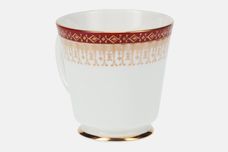 Royal Grafton Majestic - Red Teacup Straight sided, wide foot 3 1/8" x 3 1/8" thumb 3