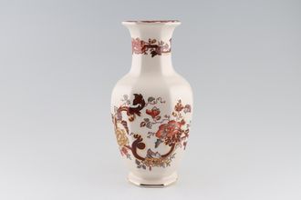 Masons Brown Velvet Vase Indian vase 10"