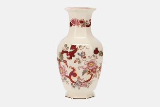 Masons Mandalay - Red Vase Indian vase 8"