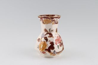 Masons Brown Velvet Vase Hydra vase 4 1/4"