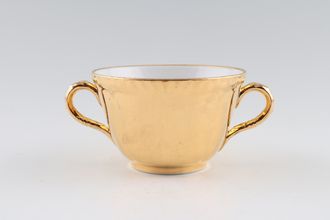 Royal Worcester Gold Lustre - Pie Crust Edge Soup Cup