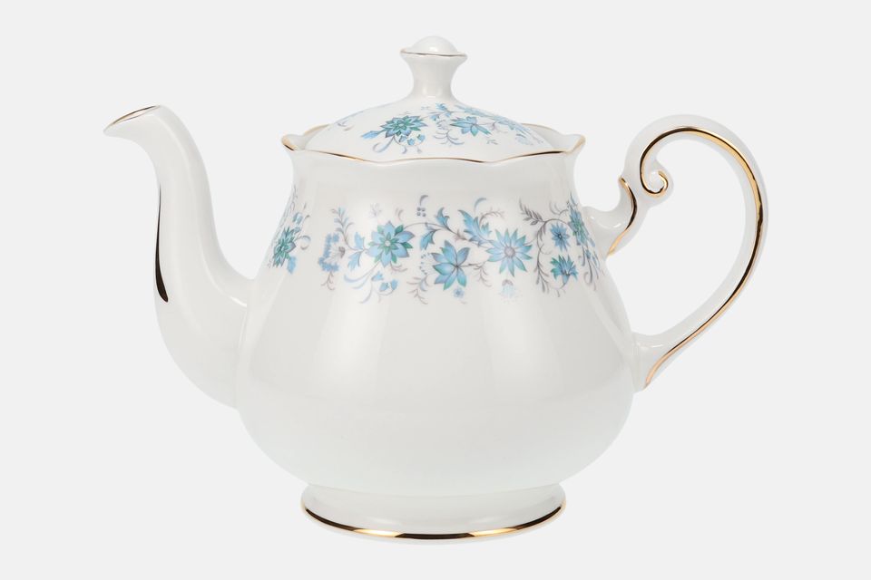 Colclough Braganza - 8454 Teapot Fluted Sides 1 1/2pt