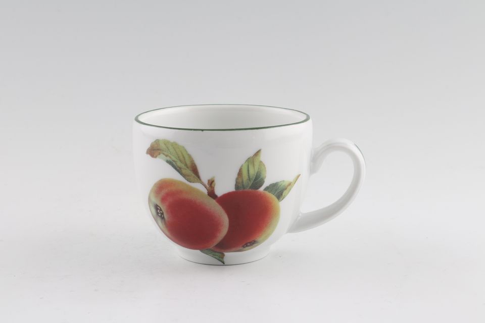 Royal Worcester Evesham Vale Coffee Cup Apple 3" x 2 3/8"