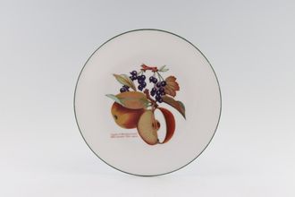 Sell Royal Worcester Evesham Vale Plate Apple & Blackcurrant, Coupe Shape 7 1/2"