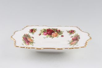 Sell Royal Albert Old Country Roses - Made in England Dish (Giftware) Square eared dish with fancy edge 8 1/4" x 7"