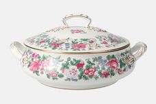 Crown Staffordshire Thousand Flowers Vegetable Tureen with Lid Handled thumb 1