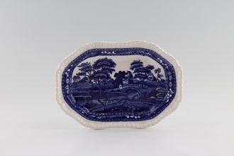 Sell Spode Spode's Tower - Blue - Old Backstamp Sauce Boat Stand 7"