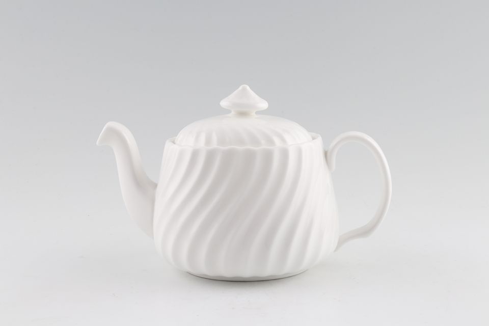 Minton White Fife Teapot Oval shape 3/4pt