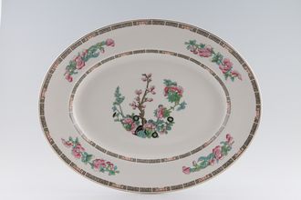 Wedgwood Indian Tree Oval Platter 14 1/4"