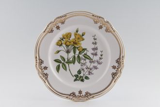 Spode Stafford Flowers - Y8519 Breakfast / Lunch Plate Rosa & Salvia 9 1/4"