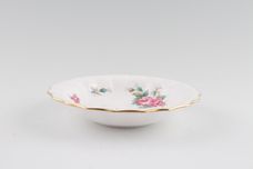 Spode Billingsley Rose Spray Sweet Dish Round with ridged sides 5 1/4" thumb 1