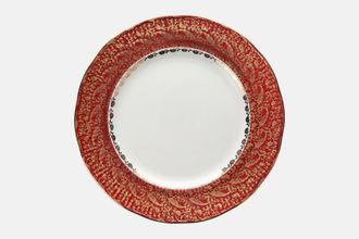Elizabethan Sovereign - Red Dinner Plate 10 1/2"