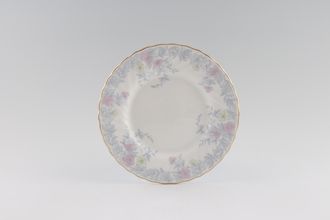 Minton Garden Pinks Tea / Side Plate S381 - Pink and Yellow flowers 6 1/4"