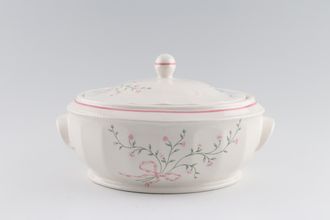 Churchill Mille Fleurs Vegetable Tureen with Lid Oval - 2 handles