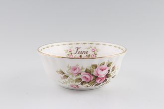 Sell Royal Albert Flower of the Month Series - Montrose Shape Sugar Bowl - Open June 5 1/8"