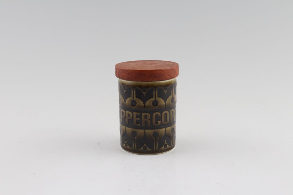 Hornsea Heirloom - Green Spice Jar Peppercorn 2" x 2 1/2"