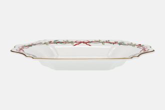 Sell Royal Worcester Holly Ribbons Serving Dish 14 3/4"