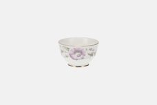 Duchess Morning Glory (Mauve Flowers) Sugar Bowl - Open (Coffee) 3 1/2" x 2 1/4" thumb 1
