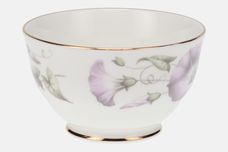 Duchess Morning Glory (Mauve Flowers) Sugar Bowl - Open (Coffee) 3 1/2" x 2 1/4" thumb 4