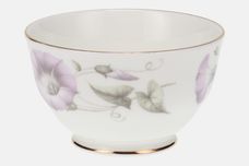 Duchess Morning Glory (Mauve Flowers) Sugar Bowl - Open (Coffee) 3 1/2" x 2 1/4" thumb 5