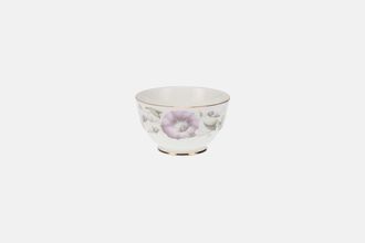 Duchess Morning Glory (Mauve Flowers) Sugar Bowl - Open (Coffee) 3 1/2" x 2 1/4"