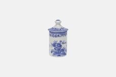 Spode Blue Room Collection Spice Jar Note; Previously owned items do not have a seal on the lid. thumb 1