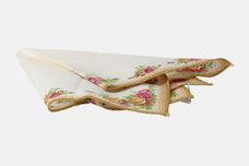 Royal Albert Old Country Roses - Made in England Napkins Cream background 17" thumb 2