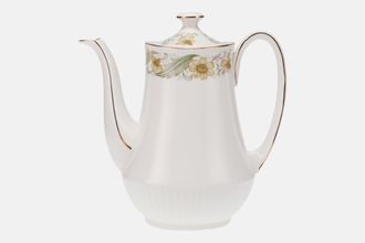 Duchess Greensleeves Coffee Pot Oval,ribbed  2 1/2pt