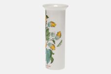 Portmeirion Botanic Garden - Older Backstamps Vase Gossypium Barbadense - Barbados Cotton Flower 5 1/8" thumb 4