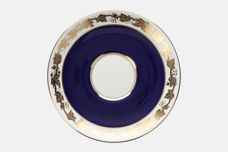 Wedgwood Whitehall - Cobalt Blue Soup Cup Saucer 6 1/4" thumb 1