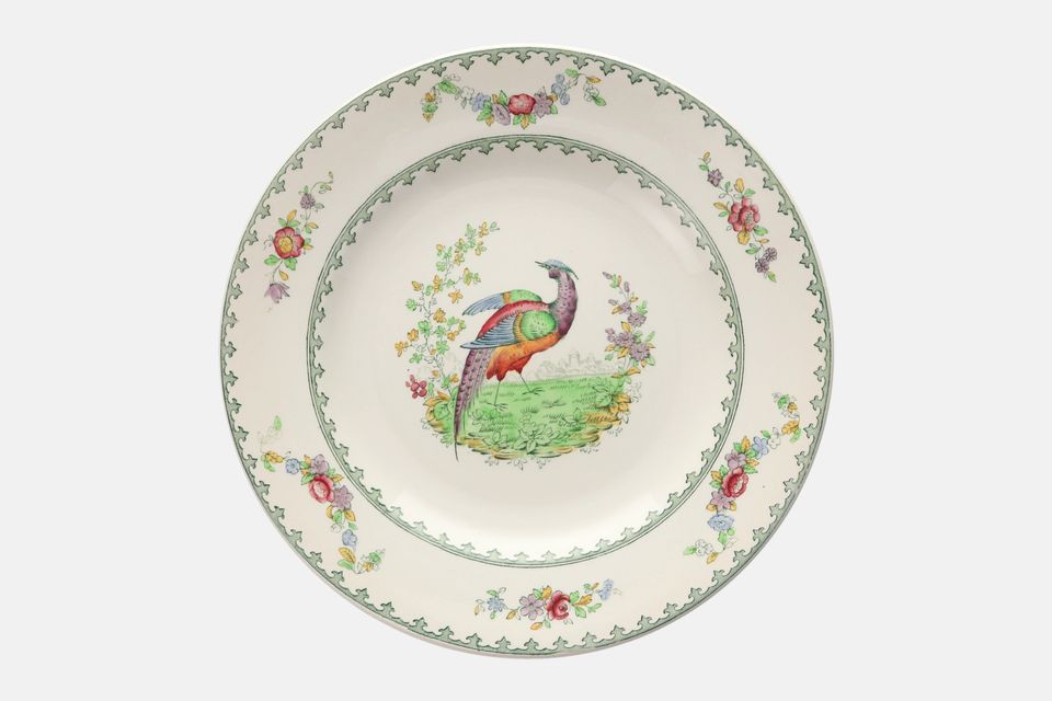 Spode Vienna Bird (Copeland Spode) Breakfast / Lunch Plate 9"