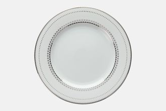 Habitat Flute - Silver Dinner Plate 10 3/4"