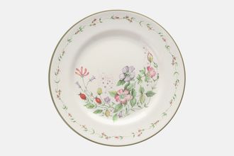 Cloverleaf Wild Flowers Breakfast / Lunch Plate 8 7/8"