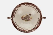 Palissy Game Series - Birds Soup Cup Pheasant and Woodcock, Quail on inside 5" x 2" thumb 4