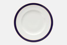 Royal Worcester Howard - Cobalt Blue - gold rim Salad/Dessert Plate Made in England - No gold line in centre 8" thumb 1
