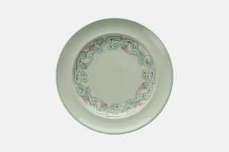 Spode Flemish Green Scroll Salad/Dessert Plate 7 1/2"
