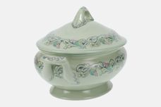Spode Flemish Green Scroll Vegetable Tureen with Lid thumb 2