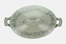Spode Flemish Green Scroll Vegetable Tureen with Lid thumb 4