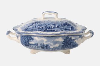 Sell Johnson Brothers Old Britain Castles - Blue Vegetable Tureen with Lid